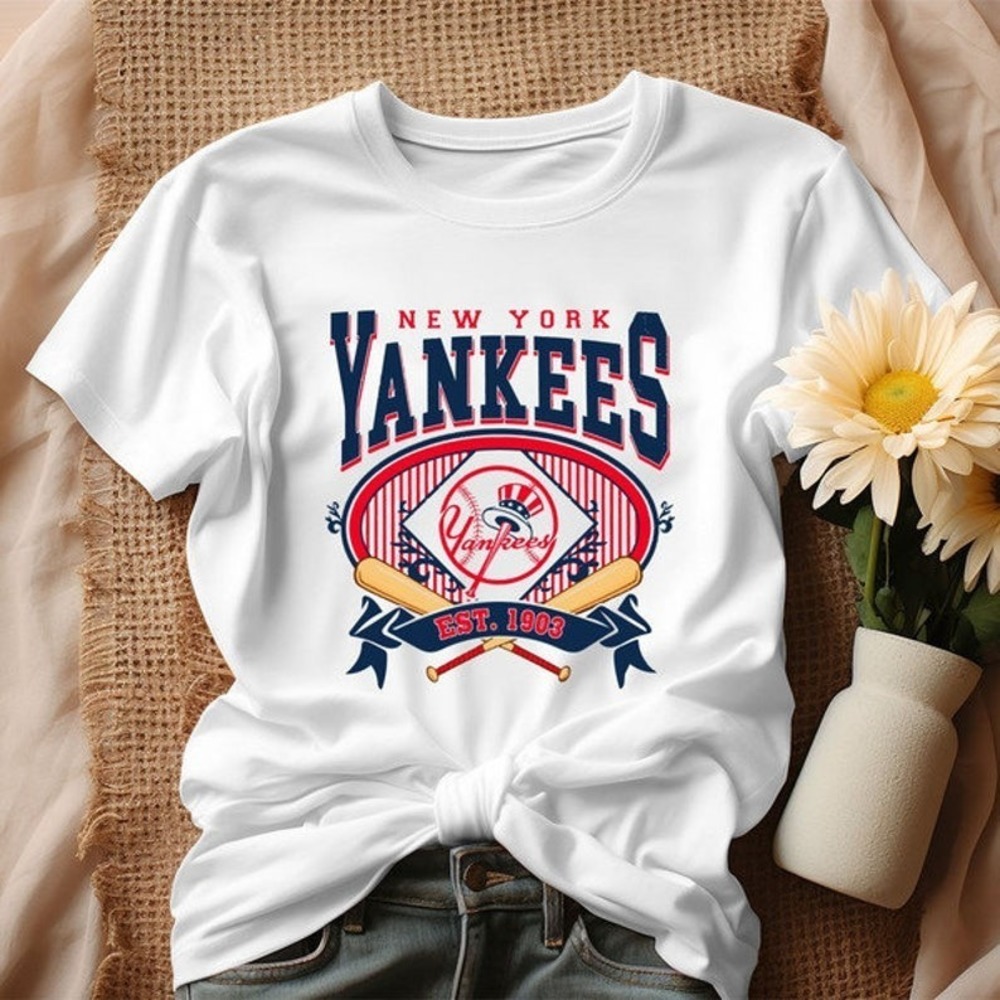 New York Yankees Est 1903 Shirt, Classic Retro Unisex T-shirt Gift